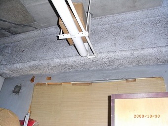 大阪市中央区Ｆビル様邸アスベスト除去施工事例 リフォーム前 その2