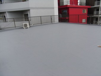 大阪市都島区Ｔ様ビル防水工事施工事例 リフォーム後