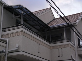 鶴見区k様邸テラス工事施工事例 リフォーム後 その2