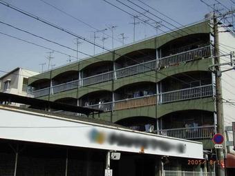 大阪市城東区 マンション外壁塗装リフォーム事例 リフォーム前