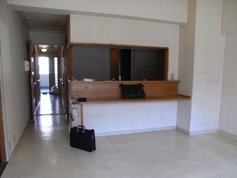 大阪市阿倍野区Ｙ様邸マンション全面リフォーム施工事例 リフォーム前 その2