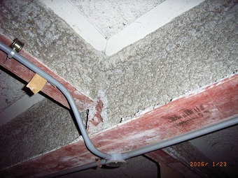 奈良県香芝市Ｋ会社様アスベスト囲い込み工法工事施工事例 リフォーム前 その3