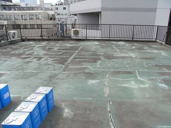 大阪市都島区Ｔ様ビル防水工事施工事例 リフォーム前 その3