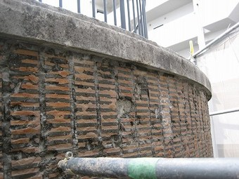 大阪市天王寺区Ａマンション外壁改修施工事例 リフォーム前 その3