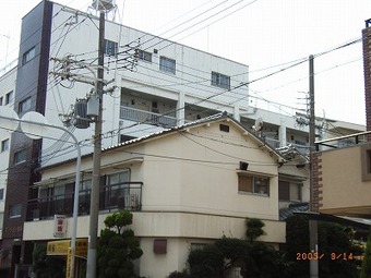 大阪市城東区 マンション外壁塗装リフォーム事例 リフォーム前 その3