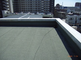 大阪市淀川区Ｋ様邸屋上防水施工事例 リフォーム前 その3