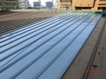 大阪市天王寺区Y様邸屋根遮熱塗装工事施工事例 リフォーム後