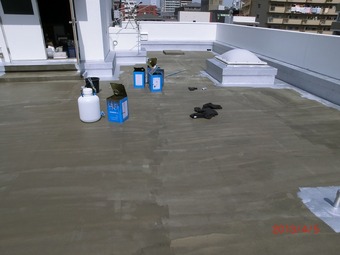 大阪市天王寺区Tビル屋上防水施工事例 リフォーム後 その5
